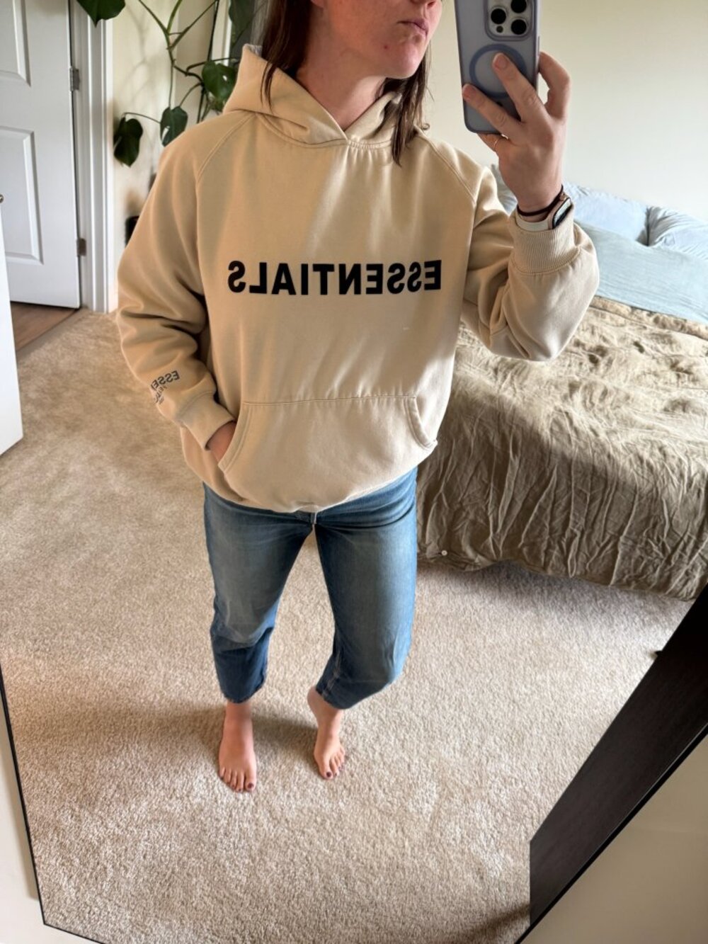 Fear of God Essentials Pullover Hoodie Small